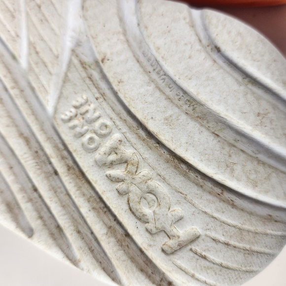 HOKA ONE ONE Women's Ora Flip Flop Size 9 Orange Recovery Comfort Shoe - Picture 6 of 9